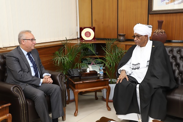 The Ambassador of the Republic of Sudan in Amman Visits Yarmouk
