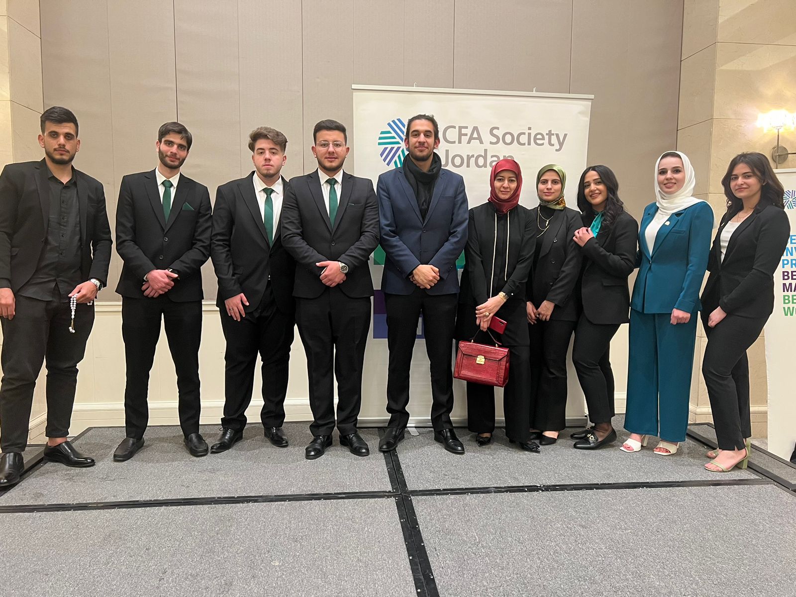 The Business Faculty Team Qualifies for the Second Stage in the International Competition for the Chartered Financial Analyst